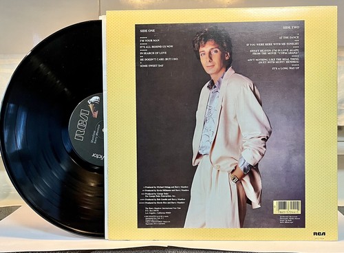 Barry Manilow,- Manilow, NM/NM Vinyl Record LP 1985 RCA. - Picture 2 of 2