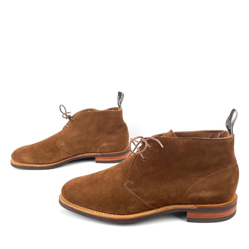RM Williams Kingscliff Boots Mens AU/UK 9.5 US 10.5 Cedar Suede Almond Toe New - Picture 4 of 14