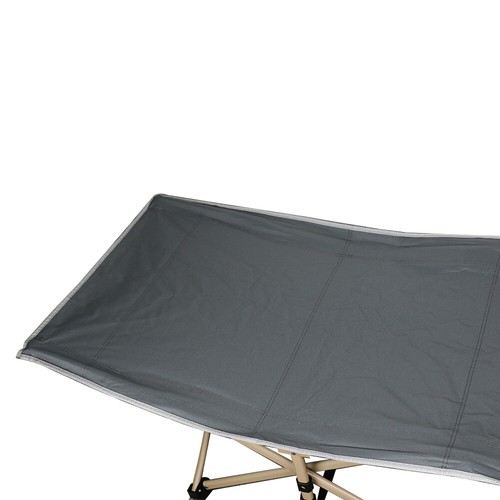 Heavy Duty Single Folding Bed Outdoor Camping Travel Guest Lightweight + Bag - Picture 8 of 12