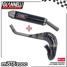 MARMITTA + SILENZIATORE GIANNELLI PER HM CRE BAJA 50 2012 2013 - 34084HF