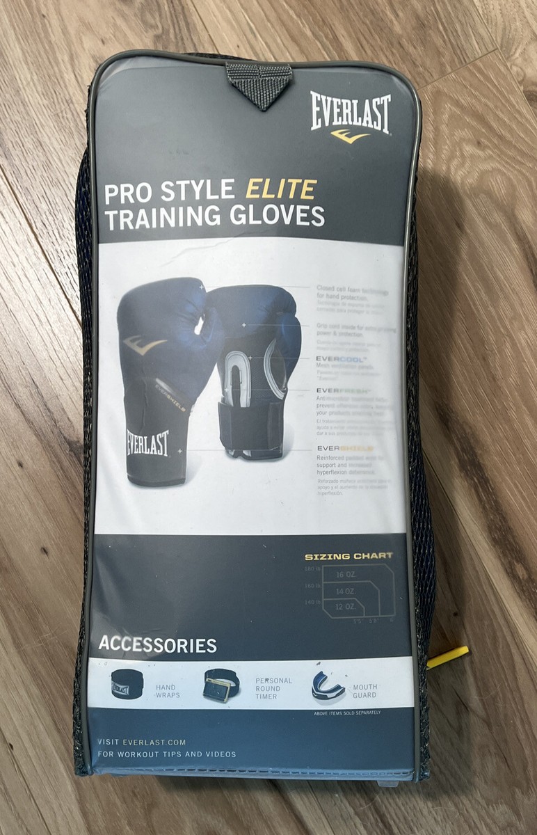 EVERLAST PRO STYLE TRAINING GLOVES 16オンス NEW Everlast 16 Oz Pro Style Elite Boxing Sparring Training Gloves