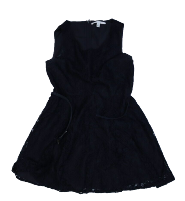LC Lauren Conrad Womens Black Floral Lace Sleeveless Pleated Dress with Belt 16 | eBay LC Lauren Conrad Womens Black Floral Lace Sleeveless Pleated Dress with Belt 16 | eBay