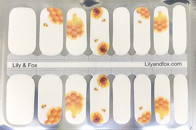 Lily And Fox Nail Polish Strips. Give Me Some Honey . Read Description Below