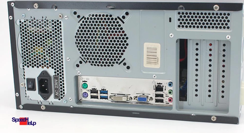 MSI H81m-p33 Intel Core i5 4690 Computadora PC Windows 7 64-BIT 16GB DDR3 1TB - Imagen 3 de 4