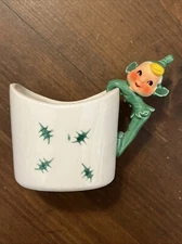 Vintage Holt Howard Christmas Pixie Elf 1959 Ceramic Mug Retro Mid-Century