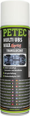 Petec Multi UBS Wax Transparent 500ml
