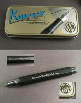 Kaweco Sketch Up chrom schwarz Bleistift mit  5,6mm Mine  