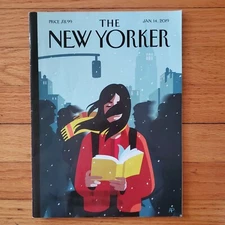 New Yorker Magazine January 14 2019 Anna Parini Art Marijuana Leagalization
