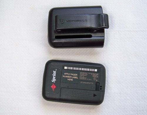 SPRINT Motorola ADVISOR GOLD FLX Optimax Holographic Display Alphanumeric Pager - Picture 4 of 10