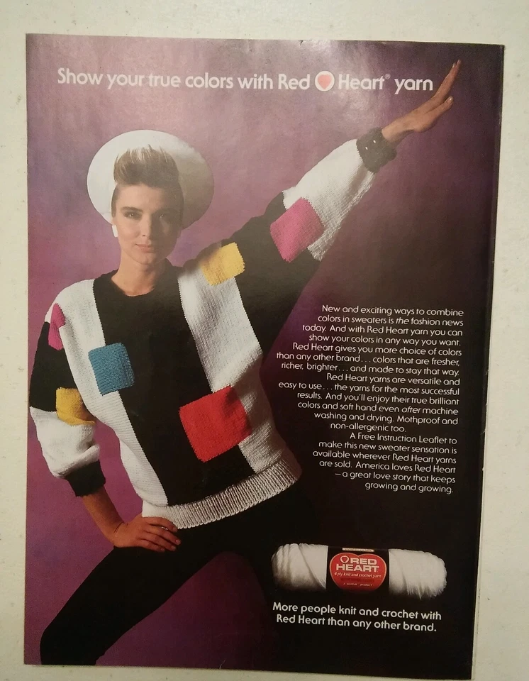 000 Vintage WOMAN'S DAY GRANNY SQUARES & NEEDLEWORK  MAGAZINE ---1985 Super Spe - Image 2 of 2