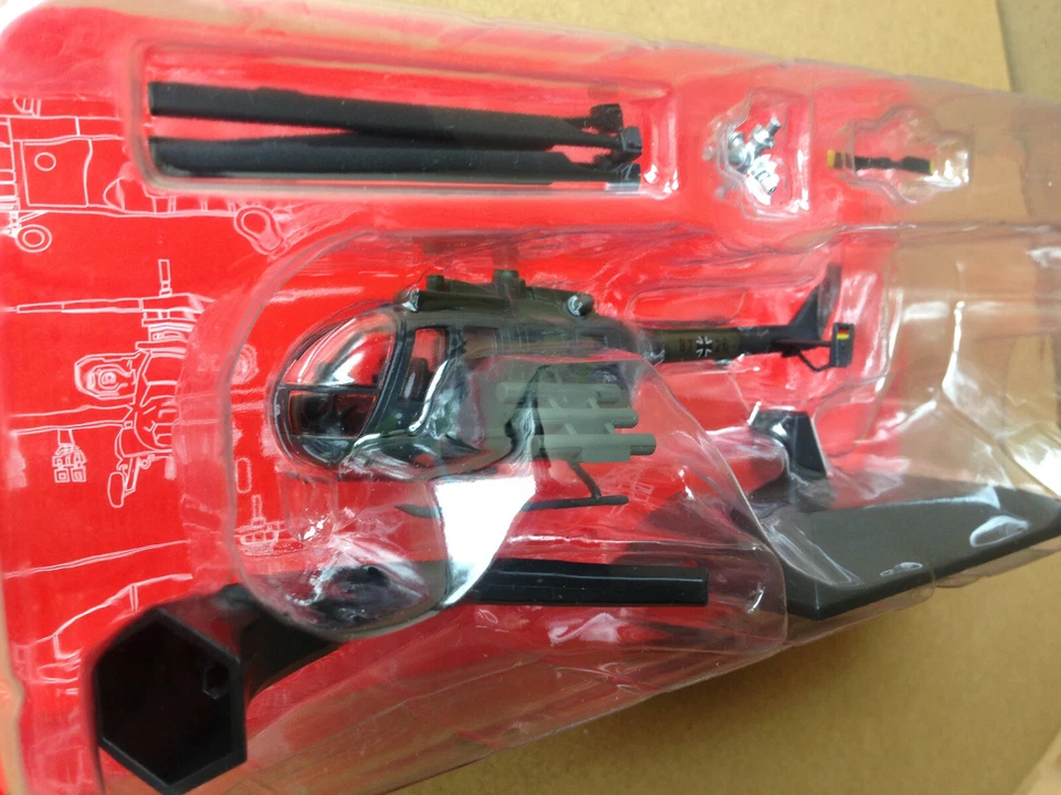 IXO METAL 1/72 HELICOPTERE HELICO MILITAIRE MBB BO 105 P ALLEMAGNE - Photo 3/4