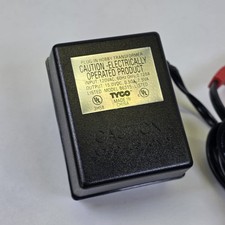 Vintage Tyco B631S Slot Car Power Supply 15V DC Transformer Mattel HO Scale