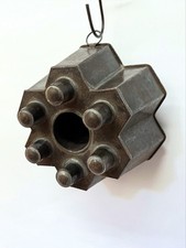 Vintage Cast Metal Cake/ Jelly Mould &ndash; Unusual Six-Section Form