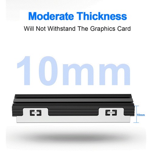 M.2 SSD NVMe Heat Sink M2 2280 Solid State Hard Disk Aluminum Heatsink9775 - Afbeelding 9 van 10