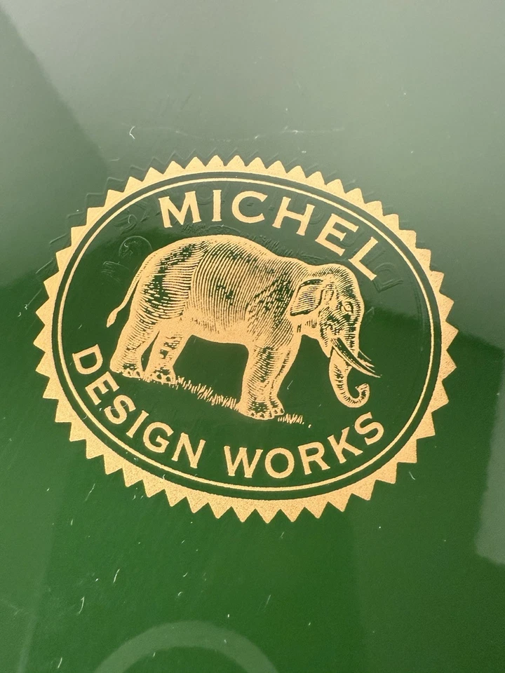 Decoupage Lacquer Wood Serving Tray Michel Design Works Pears Fruit Glossy EUC - Image 3 of 4