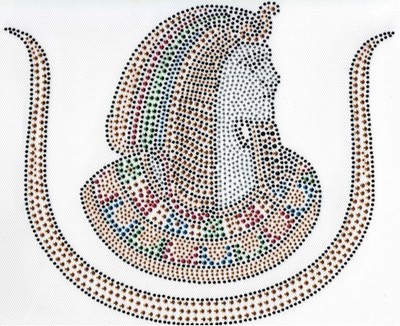 Daughters Of Isis Studstone Heat Transfer [9''T x 6''W]