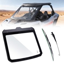 Glass Windshield W/ Dual Manual Wiper For 202...