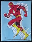 VINTAGE - 1979 DC Comics FLASH Poster - 15x20 - Golden Books - Jim Aparo Art