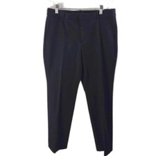 Banana Republic Womens Black Slim Fit Mid Rise Ryan Straight Leg Pants Sz 6s NWT