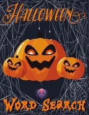 Halloween Word Search: Activity Themed Book for Kids Ages 8-12 Original Spooky P