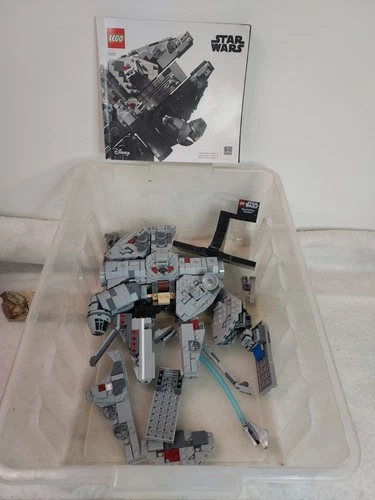 Lego Star Wars Millennium Falcon 75375 Building Set Basket Case