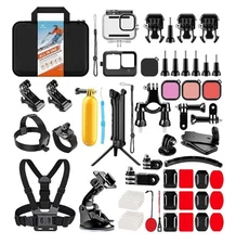 HONGDAK 63-in-1 Action Camera Accessory Kit for GoPro Hero Series