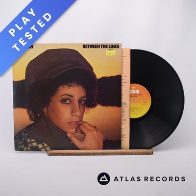 Janis Ian Between The Lines Reissue LP Album Vinyl Record CBS 80635 CBS - EX/VG+