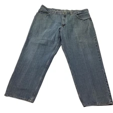 Arizona Jean Co Men's Relaxed Boot Cut Denim Jeans Size 44X29 Pre-Owned