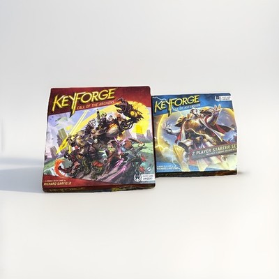KeyForge Call of the Archons komplettes Spiel + Age of Ascension sehr guter Zustand Bundle 
