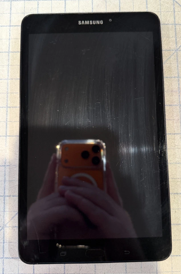 Samsung Galaxy A 8.0 (2017) - 32GB - Black - as-is for salvage/parts/disassembly - Image 2 of 4