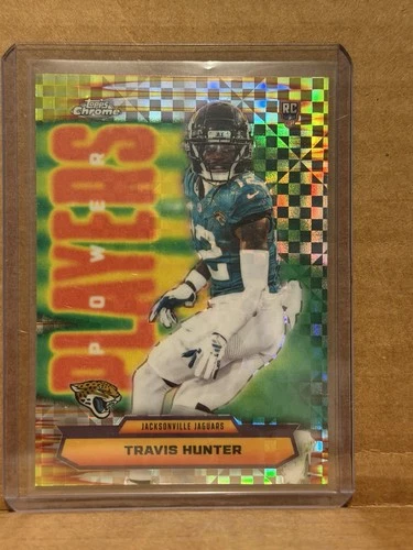 2025 Topps Chrome Travis Hunter Base (RAW)