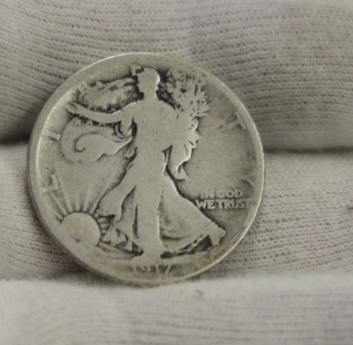 1917-S Walking Liberty Half Dollar — photo from another recent sale