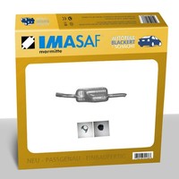 Imasaf ESD Auspuff Endtopf für Opel Astra G Kombi 2.0 DTI 16V + 2.2DTI Steckv.