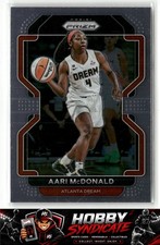 2022 Panini Prizm WNBA #19 Aari McDonald Silver Error Card