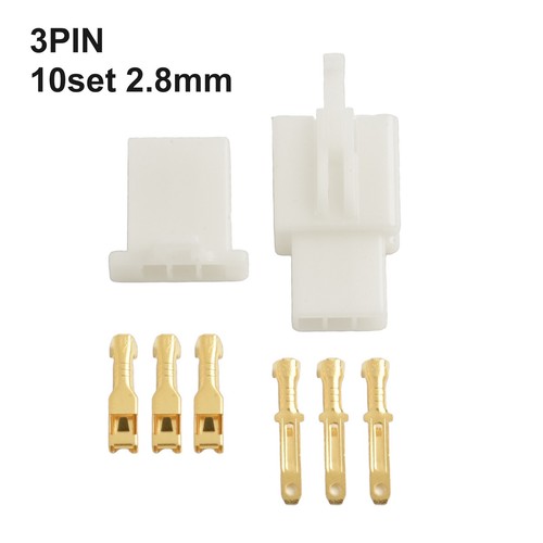 10 Sets of 2.8mm Motorcycle Male and Female Terminal Car Connector 2/3/4/6/9Pin - Bild 6 von 36
