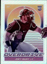 Joey Bart 2021 Panini Chronicles #4 Overdrive Holo San Francisco Giants