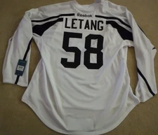 PITTSBURGH PENGUINS KRIS LETANG  OFFICIAL TRAINING CAMP JERSEY  2016-17 XXL TAGS