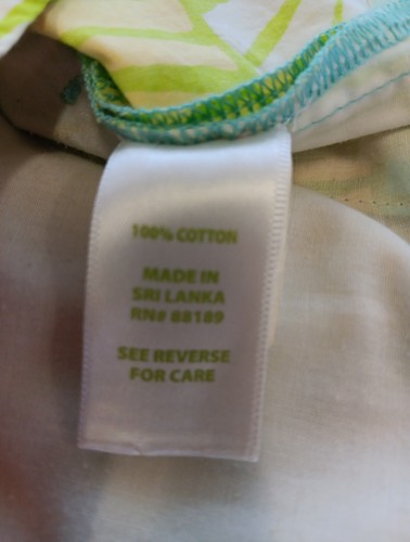 Lilly Pulitzer Snail Swirl Shorts Size 4 Yellow Green 5" Inseam 100% Cotton - Picture 6 of 6