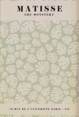 Matisse The Monstera Lithograph Art Postcard Paris 6x4 in | eBay