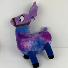 Fun & Fun Toys Purple Blue Lama Plush Medium Multi-color  Fortnite Game Loot