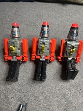 Arco GoBots 1984 Mighty Robots RoGun Robot Cap Gun Pistol Transformer Red VTG
