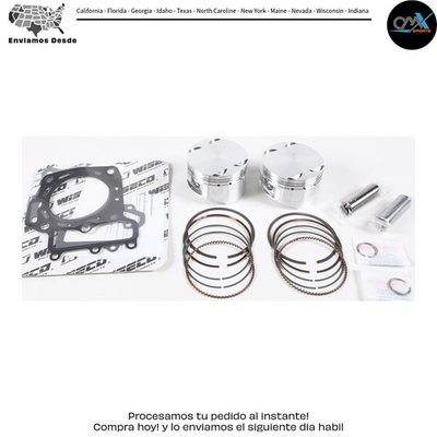 #ad TOP END KIT 80.50 0.50 11:1 AC Kawasaki Arctic Cat KVF650 Brute Force 4X4 $440.96