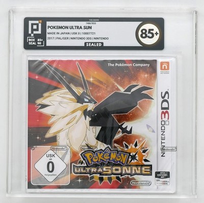 Nintendo 3DS Pokémon Ultrasonne / Ultra Sun Pixel Grading SEALED 85+ 74067855 NE
