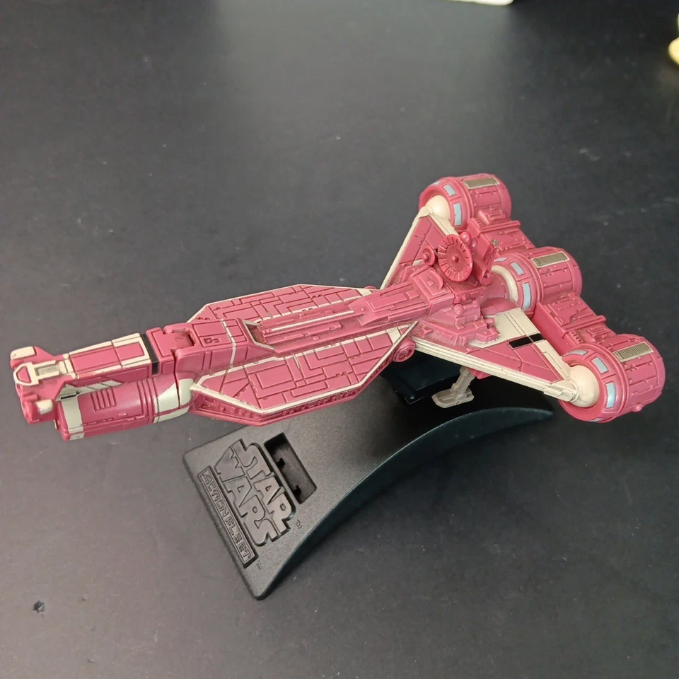 Republic Cruiser Qui-Gon Jinn Star Wars Micro Machines Action Fleet Galoob 1998 - Imagem 3 de 4