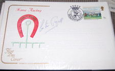 LESTER PIGGOTT SIGNED 1979 HORSE RACING FIRST DAY COVER 1