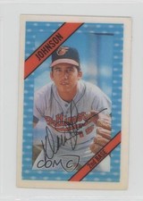 1972 Kellogg's 3-D Super Stars Davey Johnson (Career AB 3110 Career Avg 262) 1m8