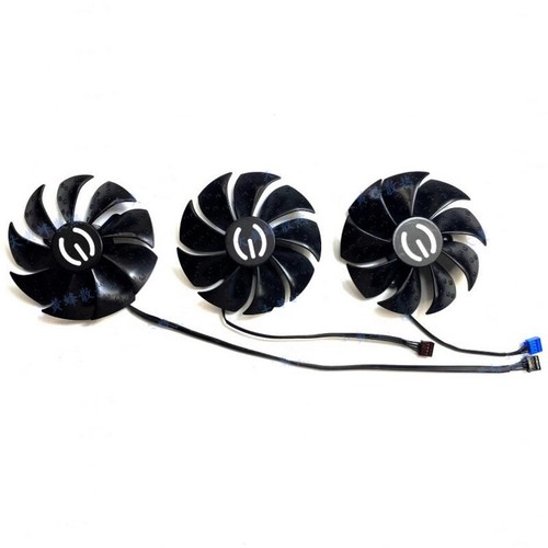 85mm EVGA RTX 3070 3080 Ti 3090 FTW3 ULTRA Graphics Card Fan Replacement TD21 - Picture 3 of 8