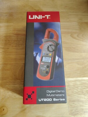 Uni-T UT202A+ Digital Clamp Meter TRMS AC DC NCV Multimeter 