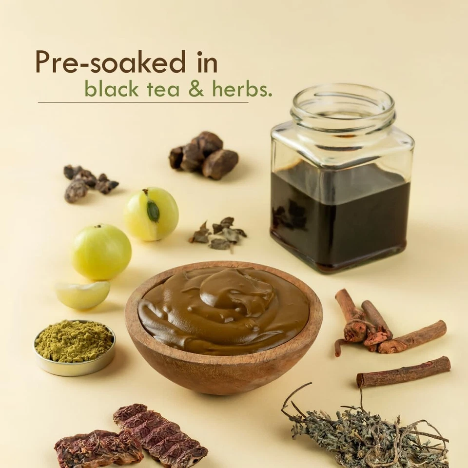 Nat Habit - Fresh Ready To Apply Root Touch Up Henna 粘贴,预浸 60 克 — 第 3/4 张图片