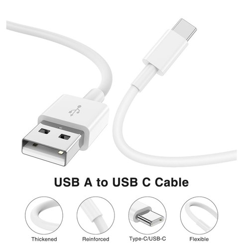 USB A to Type C Fast Charger Cable 60W 3A For iPhone 15 16 & Samsung USB C Cable - Picture 6 of 27
